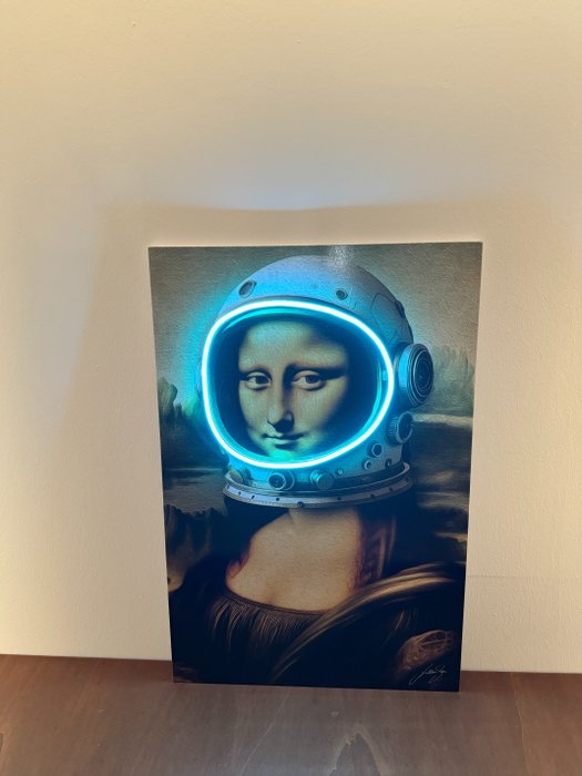 LEDMansion (1995) - Gioconda Astronaut Led Wall Art