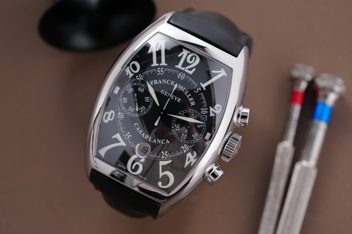 Franck Muller - Casablanca Chronograph Black Dial - 8885 CCC DT - Mænd - 2011-nu