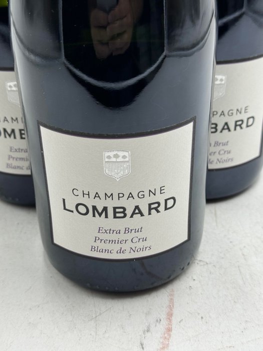 Lombard Brut Nature Blanc de Noirs - Champagne Grand Cru - 6 Flasker (075 L)