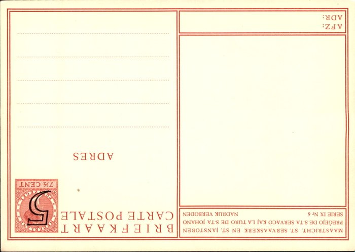 Holland 1924/1946 - Postpapir Slotte - By- og landsbyudsigt - Prinsesser - 58 stk - Geuzendam 199/260/261/262/284/286