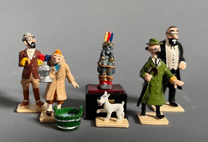 Tintin - 1 Figur Moulinsart 46914 - Miniserie - De 7 glaskugler