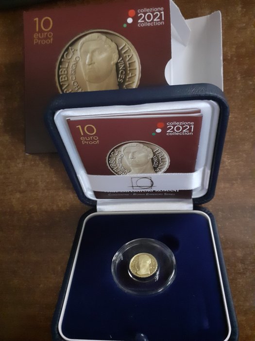 Italien. 10 Euro 2021 "Costantino" Proof