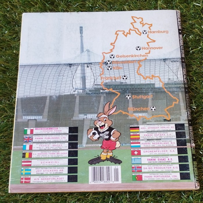 Panini - Euro 88 - 1 Complete Album