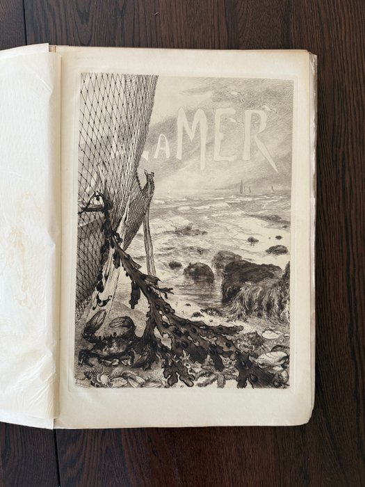 Maizeroy / Bracquemond/Abbema - La Mer [N° 11 de 20 aux trois suites d'épreuves] - 1895