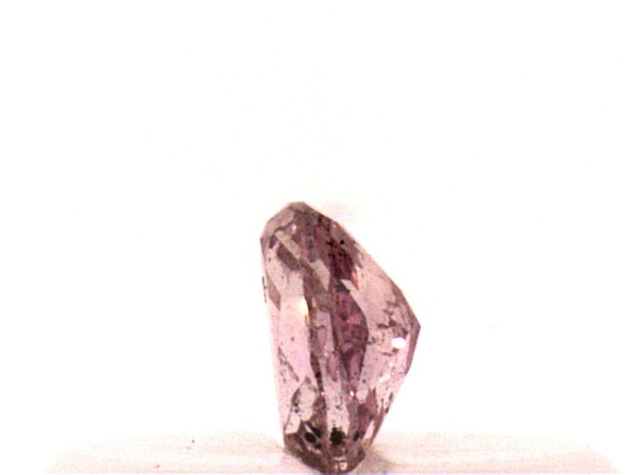 1 pcs Diamant  (Naturfarvet)  - 0.09 ct - Pude - Fancy intense Lille nuance Lyserød - I1 - Gemological Institute of America (GIA)