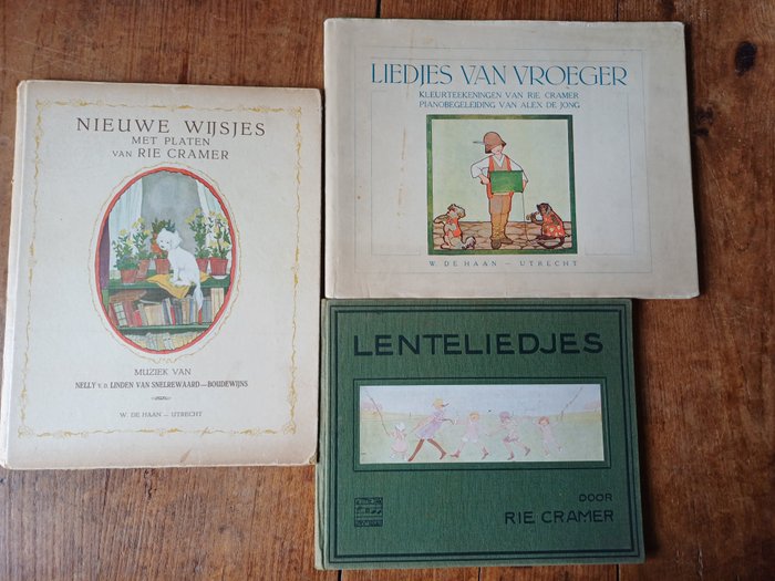 Rie Cramer - Liedies van Vroeger / Nieuwe Wijsjes / Lenteliedjes - 1920-1928