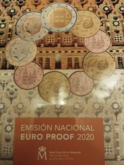 Spanien. Proof Set 2020  (Ingen mindstepris)