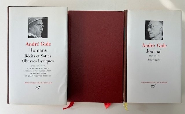 Gide, André - Lot de 3 volumes La Pléiade - 1984-1990