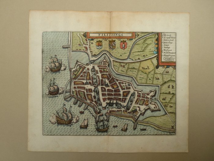 Holland - Vlissingen; Lodovico Guicciardini / W. Blaeu - Flissinga - 1601-1620