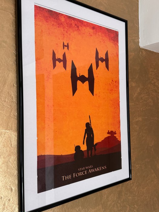 Rey - Star Wars Movie Poster - The Force Awakens