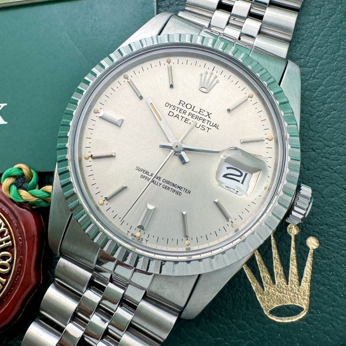 Rolex - Oyster Perpetual Datejust - 16030 - Mænd - 1984