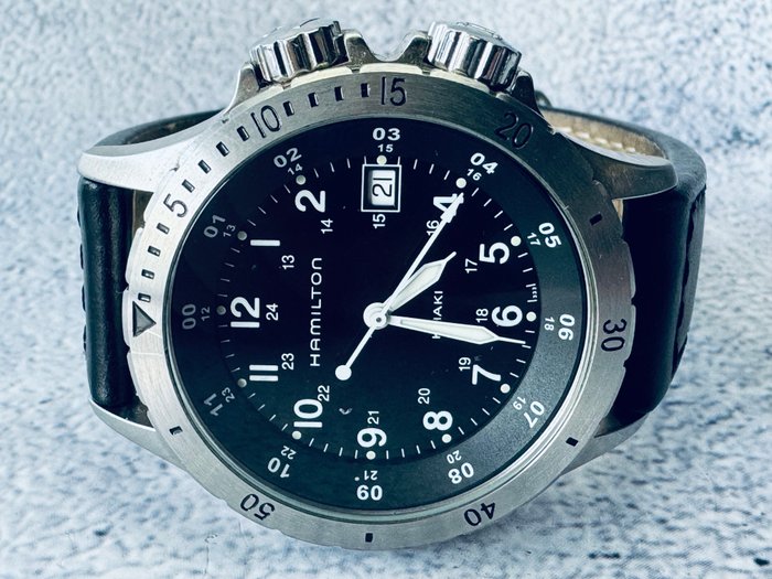 Hamilton - Khaki - Ingen mindstepris - H744511 - Mænd - 2000-2010