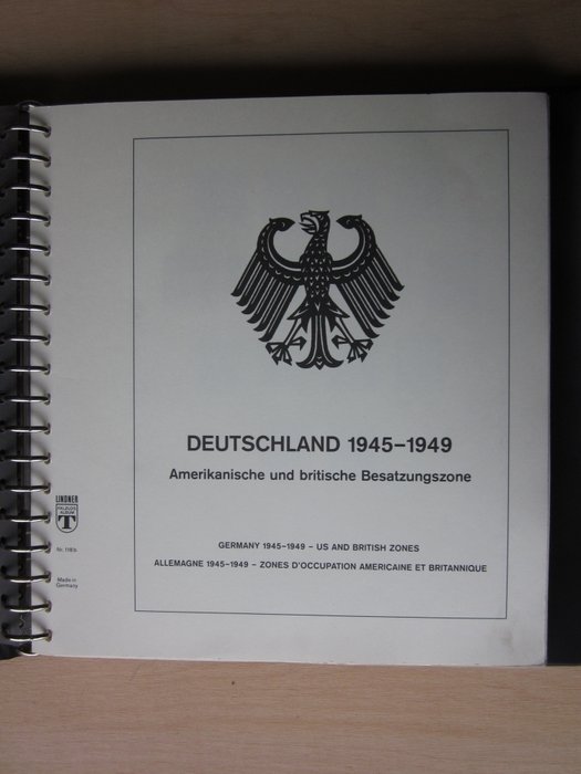 De allieredes besættelse - Tyskland 1945/1949 - Allierede besættelse amerikansk, britisk og sovjetisk zone