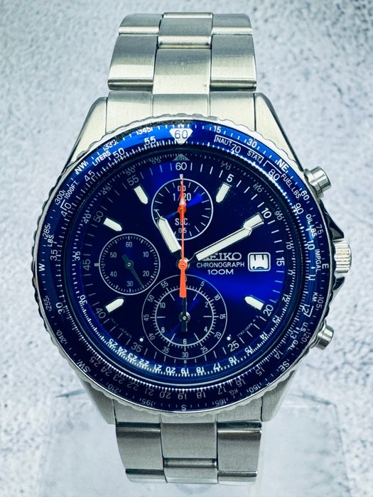 Seiko - Ingen mindstepris - 7T92-0CF0 - Mænd - 2000-2010