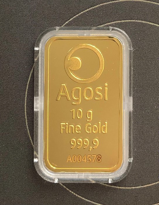 10 gram - Guld 999 - Agosi Deutschland - Forseglet