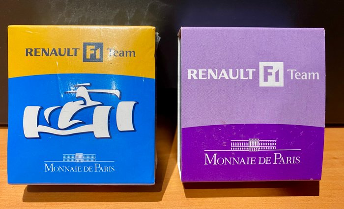 Frankrig. 1 1/2 Euro 2007 "Renault F1 Team" (2 monnaies) Proof  (Ingen mindstepris)