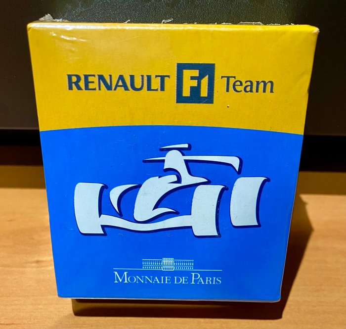 Frankrig. 1 1/2 Euro 2007 "Renault F1 Team" (2 monnaies) Proof  (Ingen mindstepris)