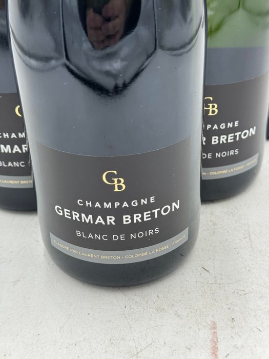 Germar Breton, Blanc de Noirs - Champagne Brut - 6 Flasker (0,75 L)