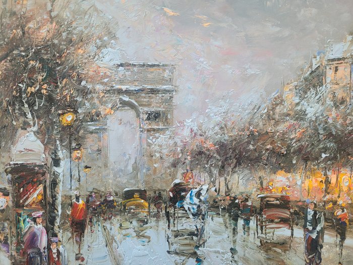 Christof Vevers (1962) - Avenue des Champs-Elysées ~ Paris