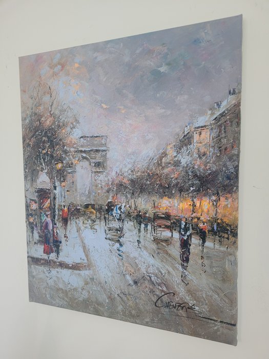 Christof Vevers (1962) - Avenue des Champs-Elysées ~ Paris