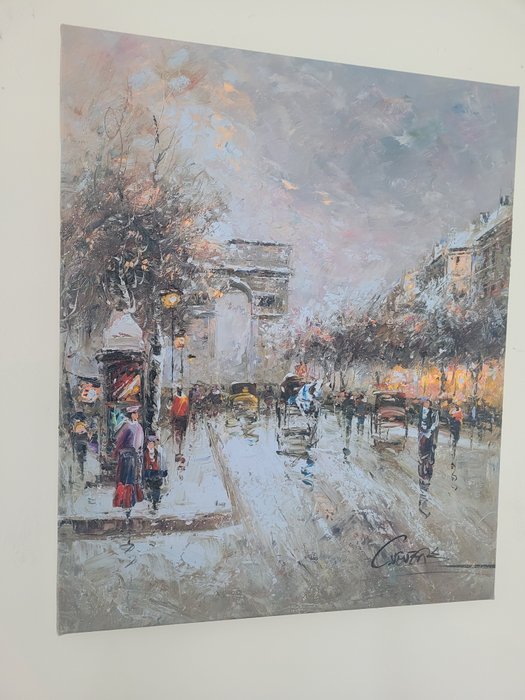 Christof Vevers (1962) - Avenue des Champs-Elysées ~ Paris