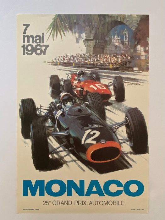 Michael Turner - MONACO 1967 - 25° Gran Prix Automobile - 1980‹erne