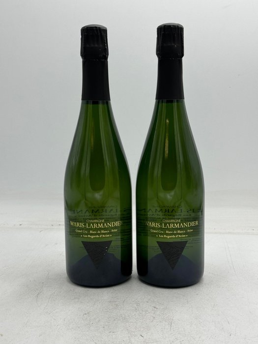 2015 Waris-Larmandier Les Regards d'Avize Vintage Zéro Dosage - Champagne Grand Cru - 2 Flasker (075 L)