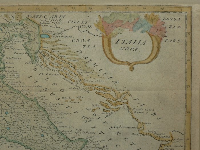 Europa - Italien / Sicilien / Sardegna; Ph Cluverius / Martinu Haïler - Italia Nova - 1681-1700