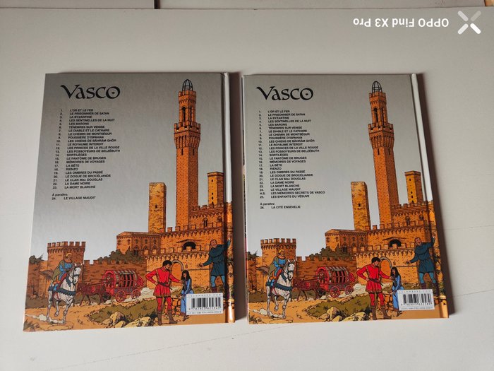 Vasco T23 + T25 - 2x C - 2 Album - Første udgave - 2009/2013