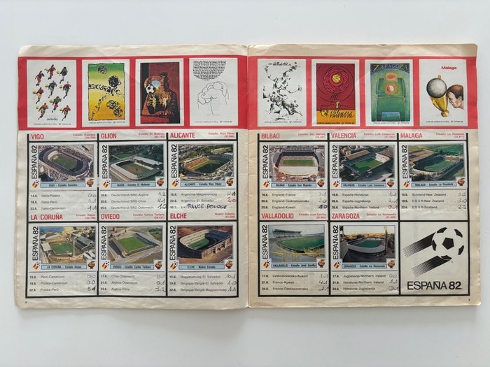 Panini - España 82 World Cup - 1 Complete Album