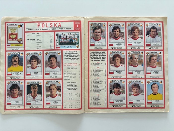 Panini - España 82 World Cup - 1 Complete Album