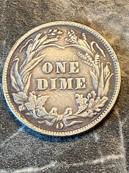 Förenta staterna Barber Dime 1899-O RARE COIN!!  (Ingen mindstepris)