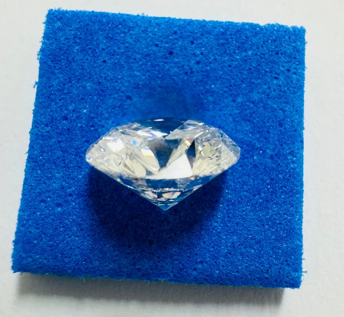 1 pcs Diamant  (Natur)  - 2.02 ct - Rund - D (farveløs) - VS1 - Gemological Institute of America (GIA) - *3EX*