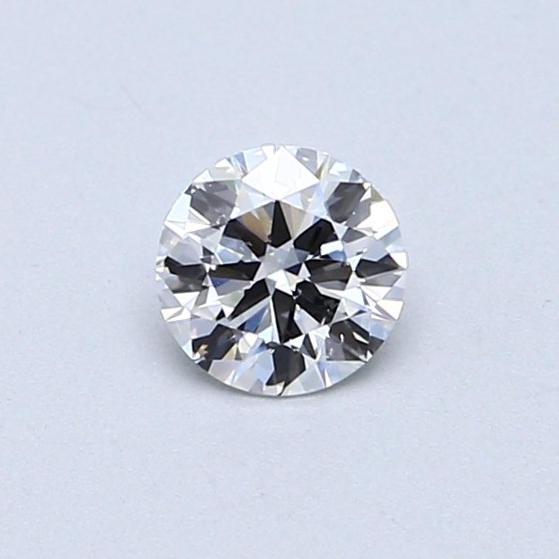 1 pcs Diamant  (Natur)  - 037 ct - Rund - E - SI1 - Gemological Institute of America (GIA)