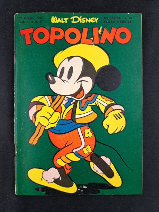 Topolino - Libretto n. 17 - 1 Comic - 1950