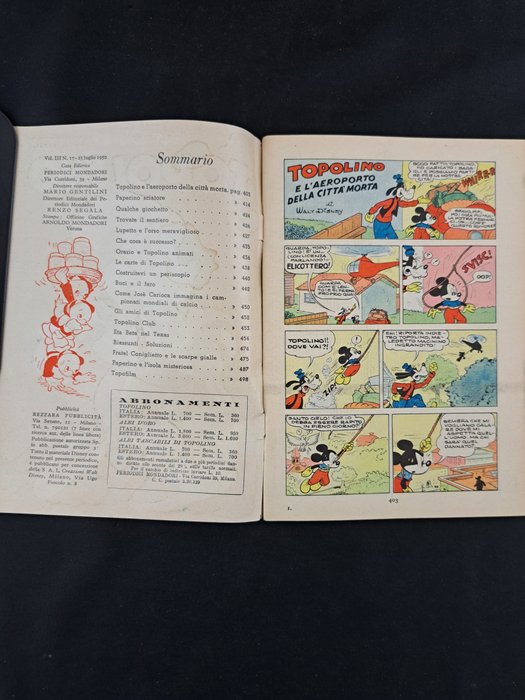 Topolino - Libretto n. 17 - 1 Comic - 1950