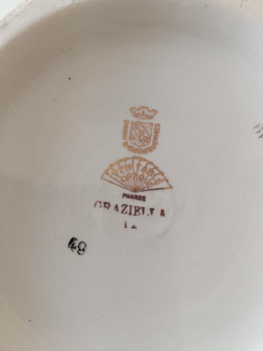 graziella - Bordservice til 12 (23) - Porcelæn - Tallerken- og fadservice