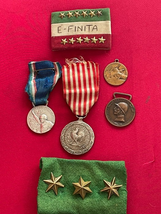 Italien - Medalje - Lots of vintage ww2 campaigns and commemorative war medals