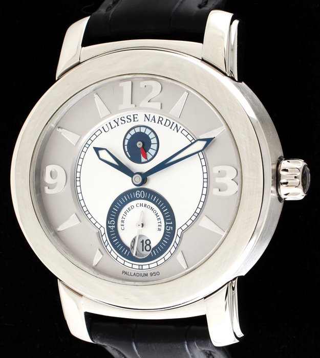 Ulysse Nardin - 'Macho Palladium 950' - C.O.S.C. Chronometer - Reserve De Marche - Date - Ref. No: 278-70 - Mænd - ca. 2010 - 2020