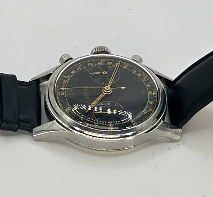 ANGELUS - Ungarischer Military Flieger Chronograph, - Angelus Kal.215 - Mænd - Schweiz 1950