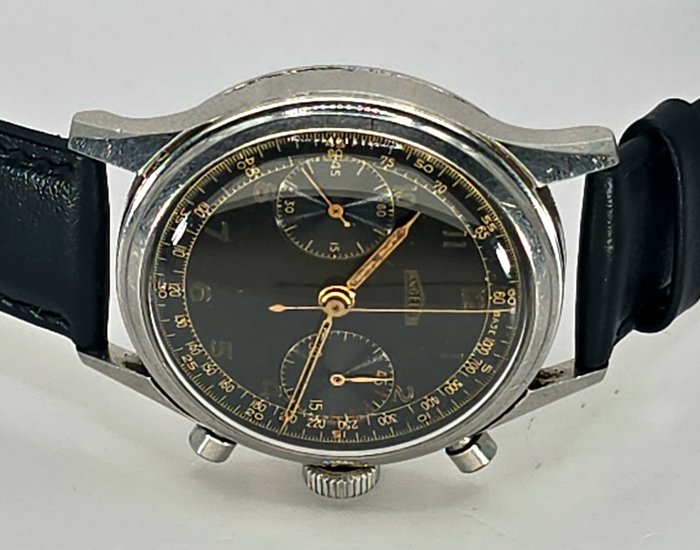 ANGELUS - Ungarischer Military Flieger Chronograph, - Angelus Kal.215 - Mænd - Schweiz 1950