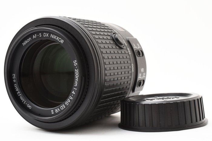 Nikon Nikkor AF-S 55-200mm f/4-5.6 G ED DX VR II Lens Zoomobjektiv