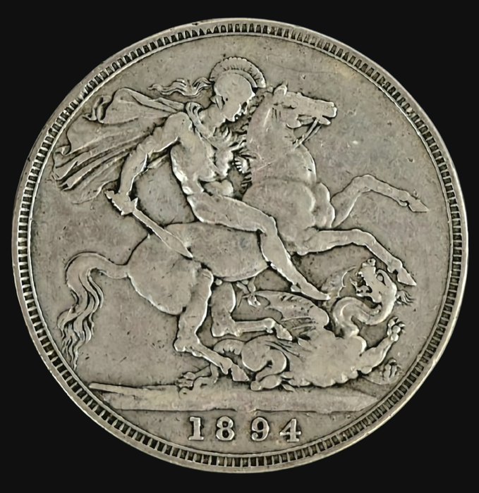 Storbritannien Victoria (1837-1901) Crown 1894  (Ingen mindstepris)