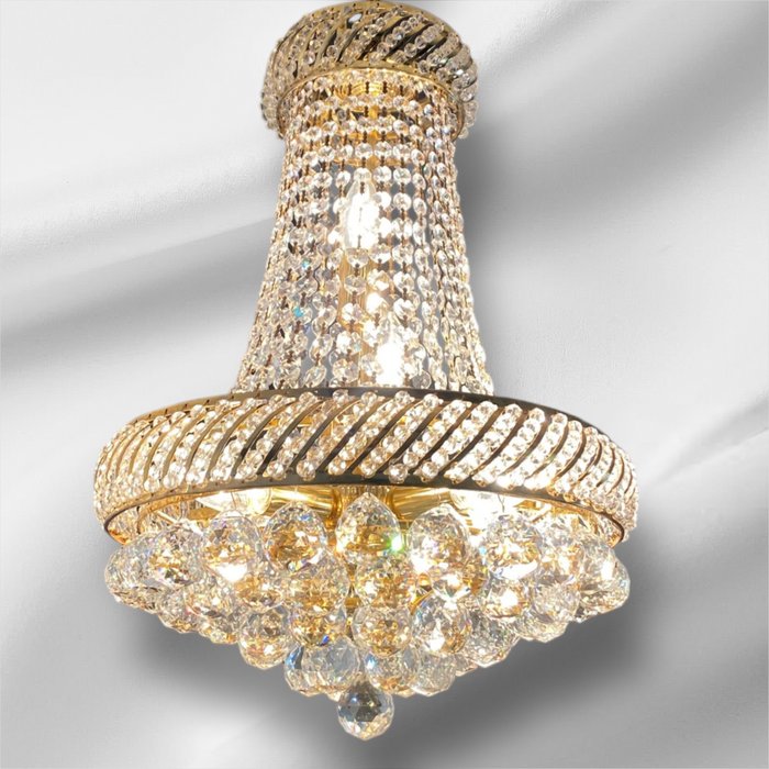 Lujosa Lámpara de Diseño Chandelier - Loftslampe - Swarovski Crystal - Strass