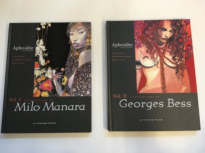 Milo Manara  Georges Bess  Pierre Louÿs - Aphrodite tome 1  2 - 2000