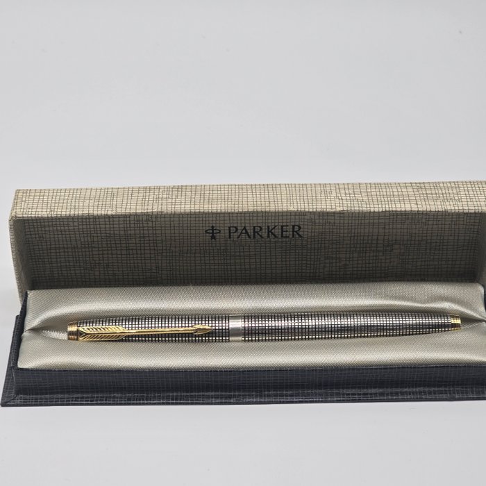 Parker - Parker 75  Cicele solid silver cap and barrel - Fyldepen