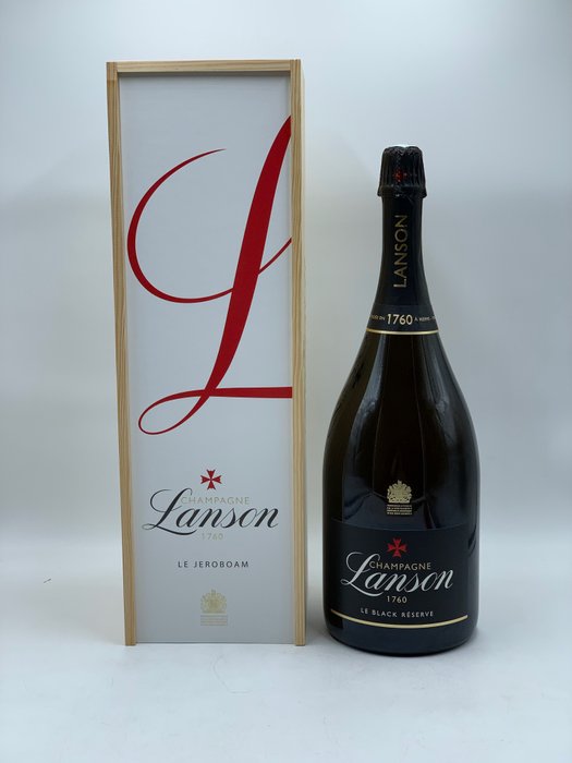 Lanson "Le Black Réserve" - Champagne Brut - 1 Dobbelt Magnum/Jeroboam (30 L)