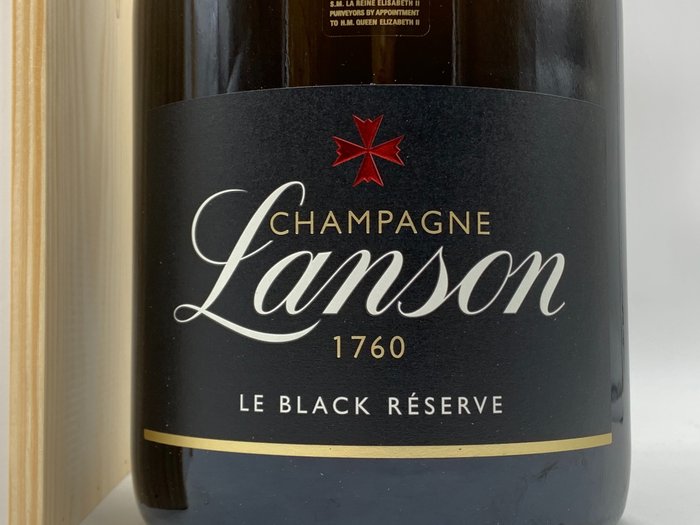 Lanson "Le Black Réserve" - Champagne Brut - 1 Dobbelt Magnum/Jeroboam (30 L)