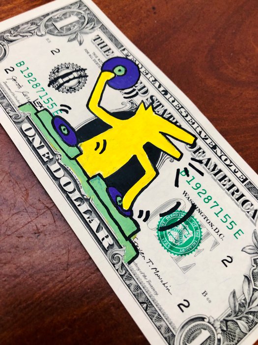 Lex (1979) - Keith Haring Dollar Bill