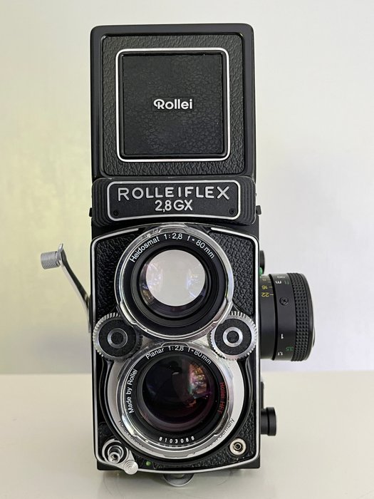 Rolleiflex 2.8 GX To-øjet spejlreflekskamera (TLR)